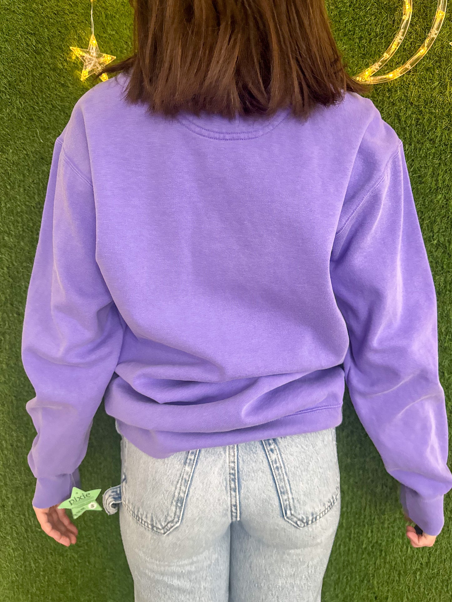 Infinite Love Purple Crewneck S