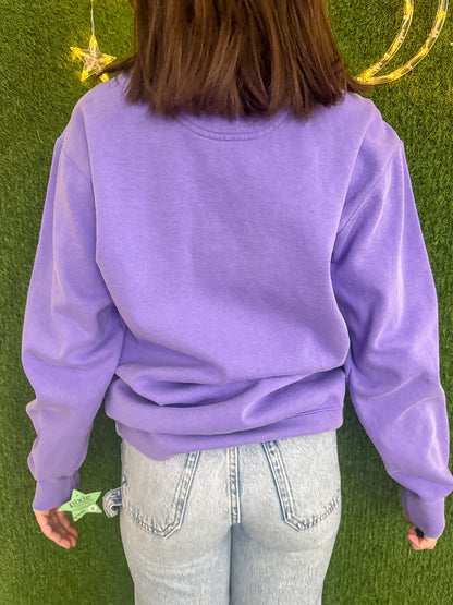 Infinite Love Purple Crewneck S