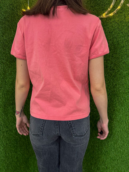 Mushroom Frog Coral T-Shirt XL