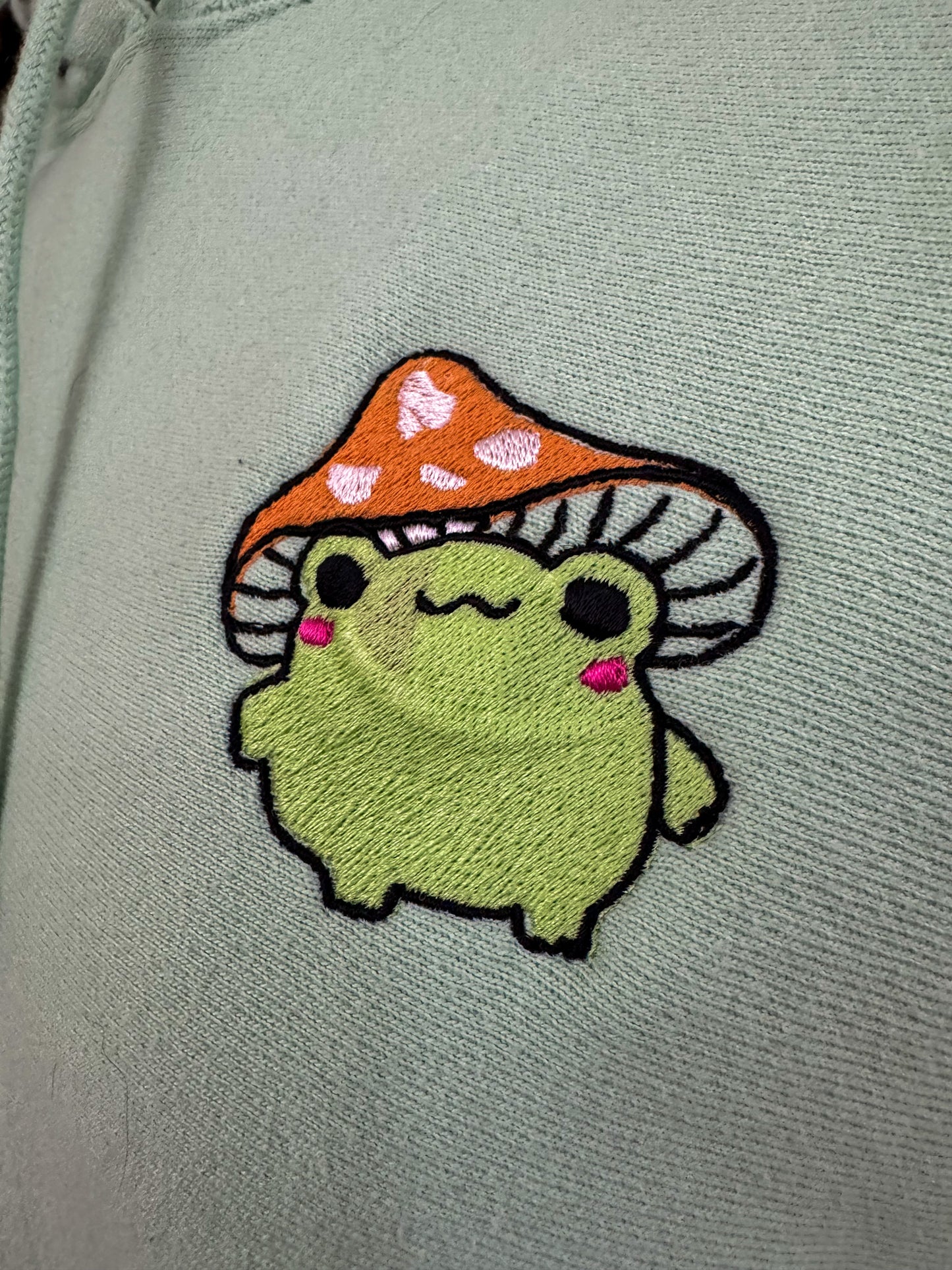 Mushroom Frog Champion Hoodie Cover-up 2XL
