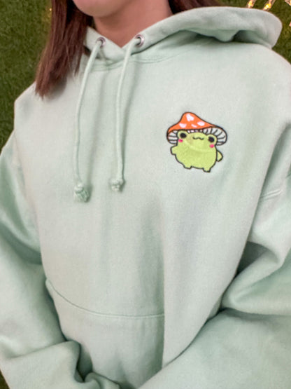Mushroom Frog Champion Hoodie Cover-up 2XL