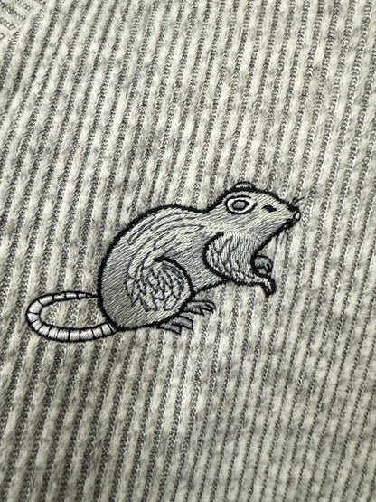 Rat V-Neck Tee Cropped L