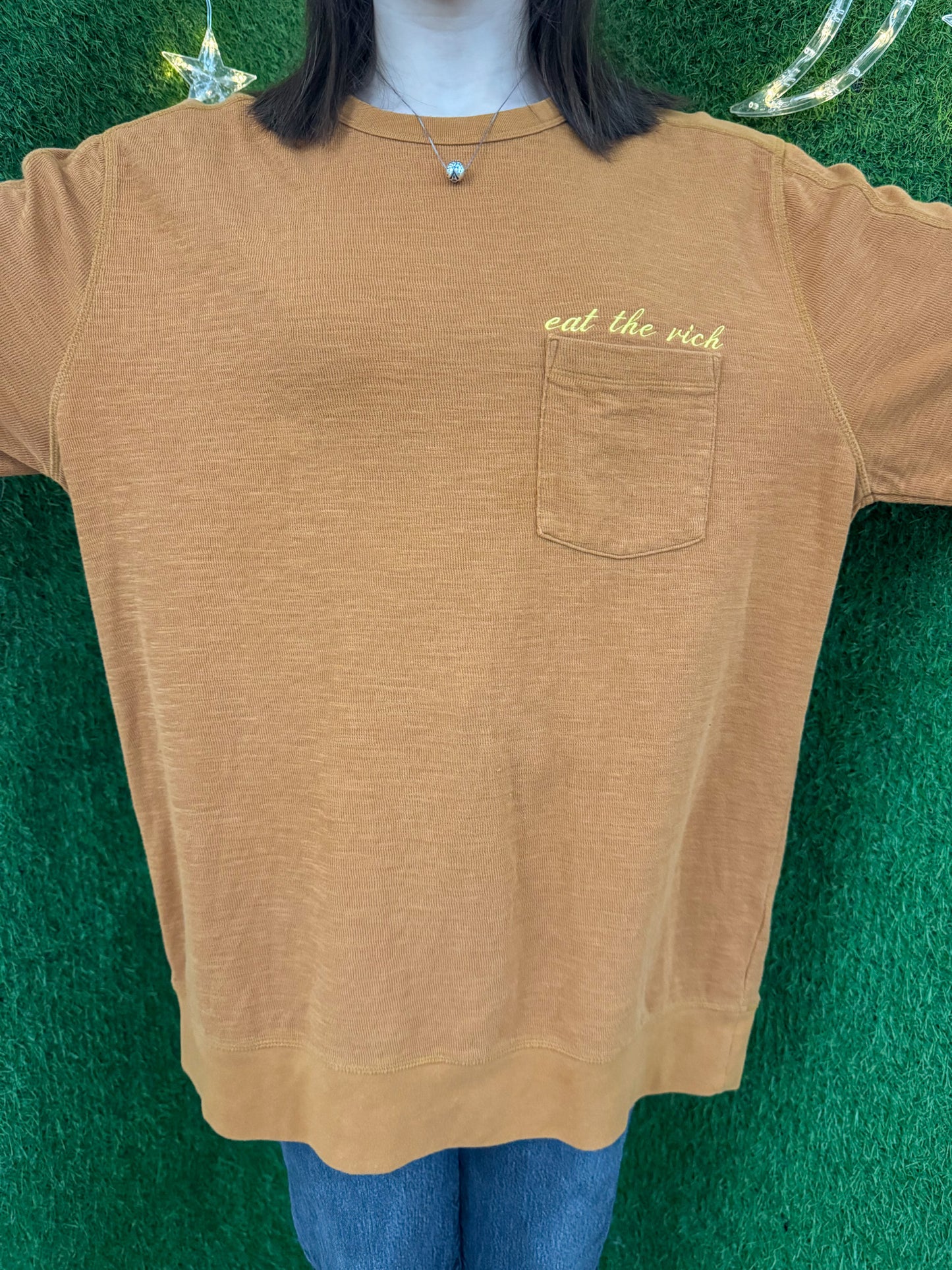 Eat The Rich Pocket Long Sleeve XL