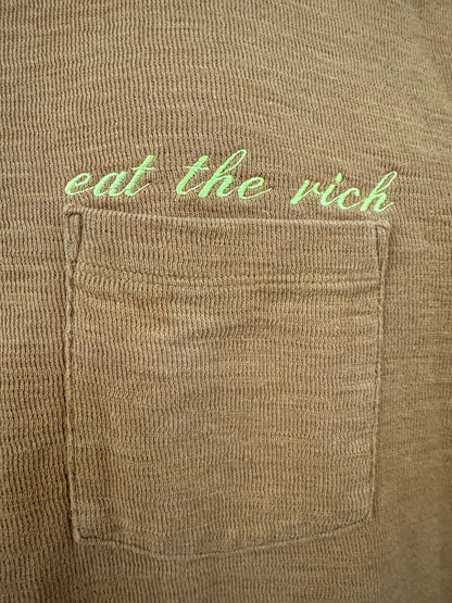 Eat The Rich Pocket Long Sleeve XL