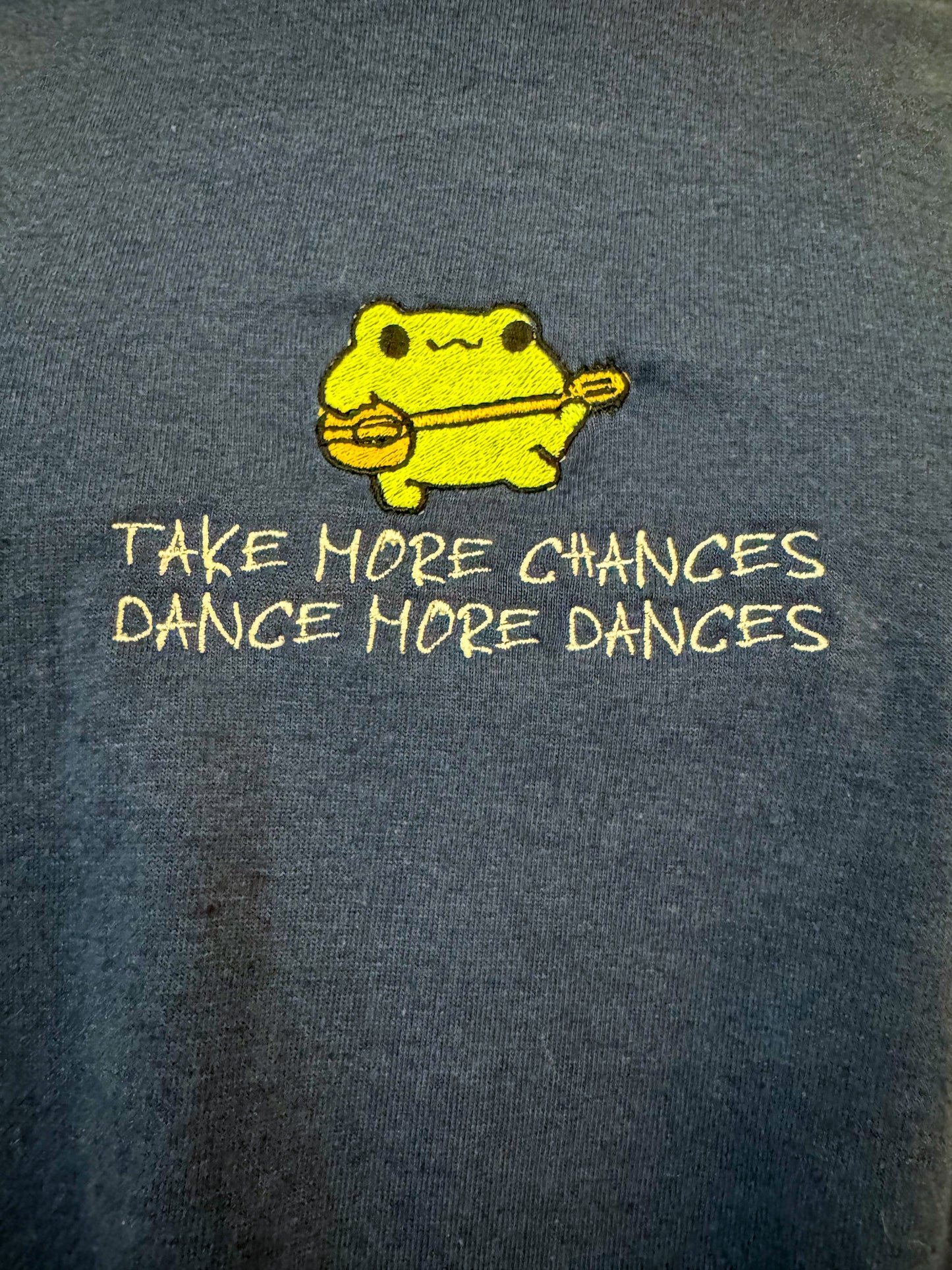 Dancing Frog Navy Long Sleeve XL