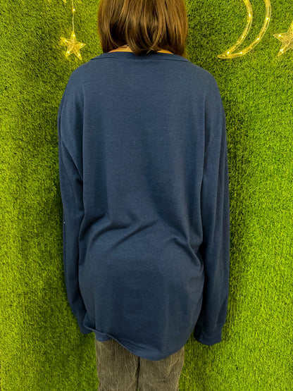 Dancing Frog Navy Long Sleeve XL