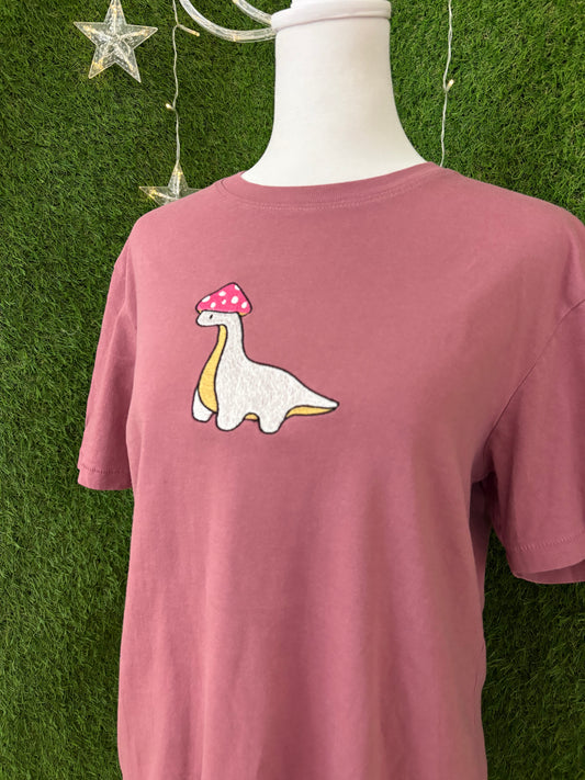Mushroom Dino Red T-Shirt S
