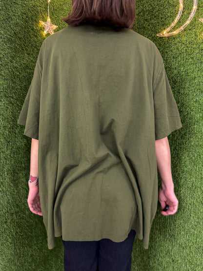 Brat Green V-Neck T-Shirt 4XL