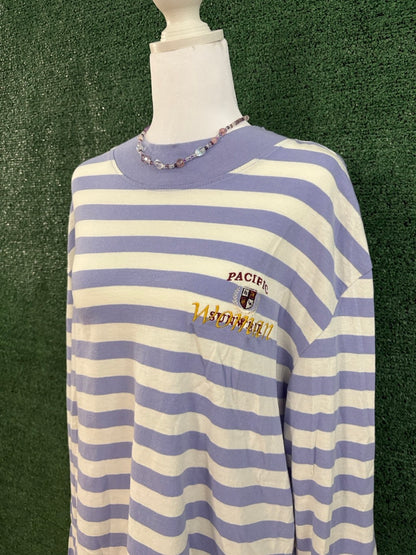 "Woman" Striped Long Sleeve L