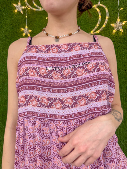 Love's a State of Mind Pink Halter Dress XL