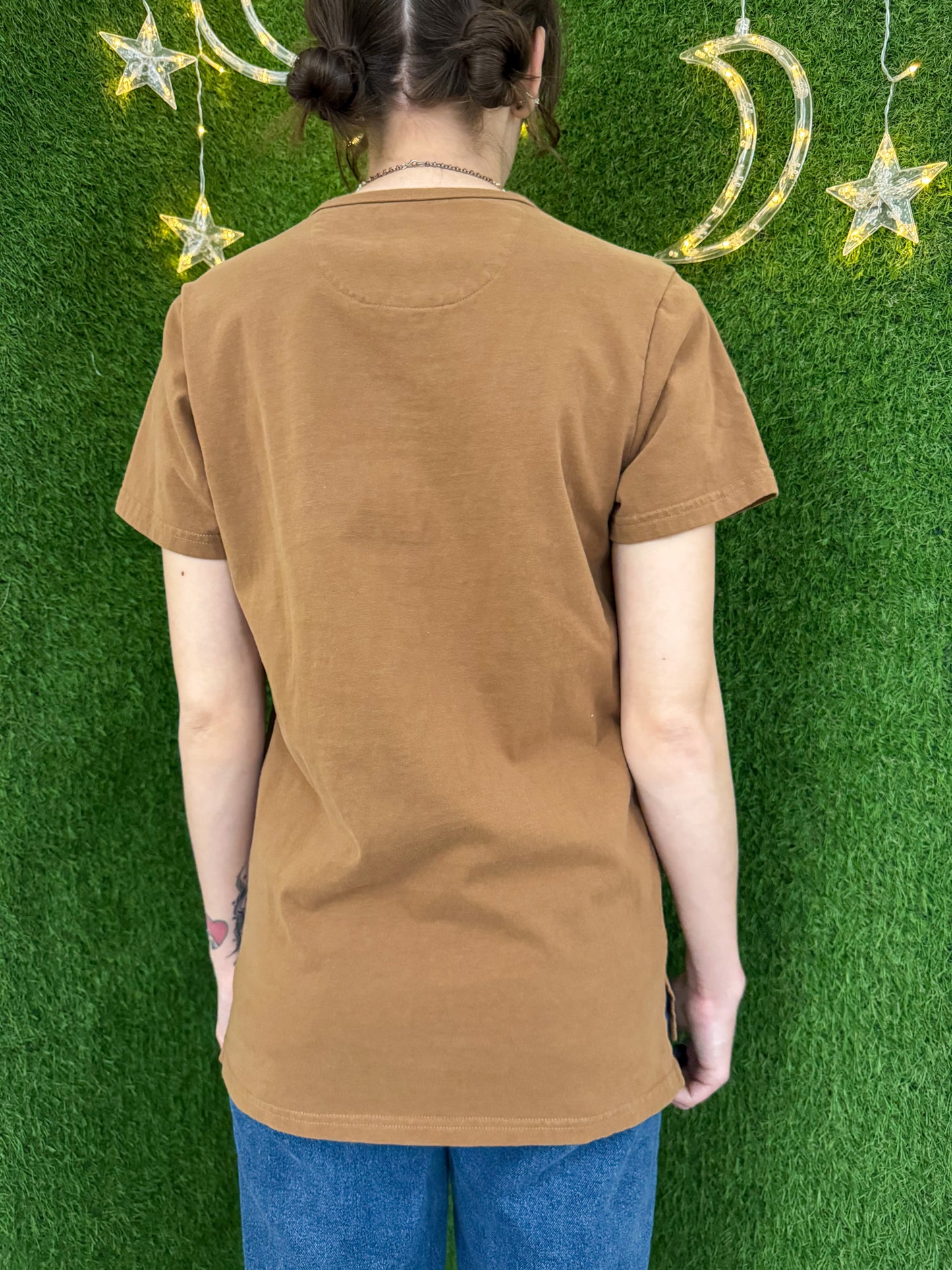 Illusions of Love Brown T-Shirt XS