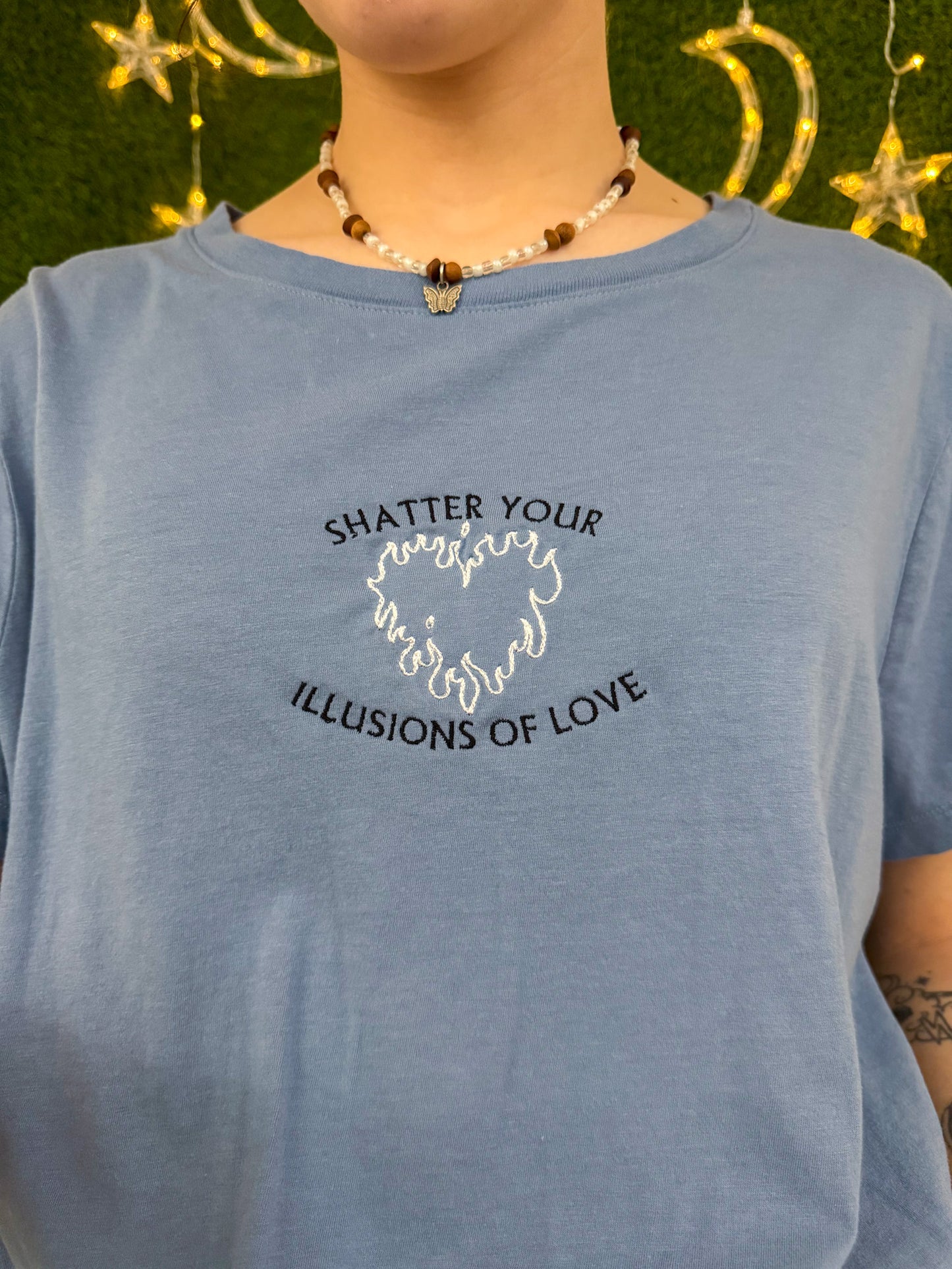 Illusions of Love Blue T-Shirt 2XL