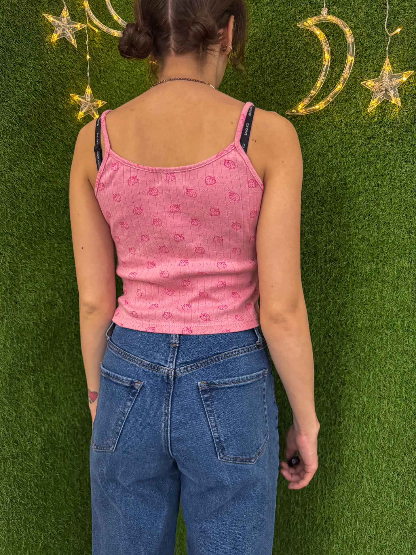 Love's a State of Mind Strawberry Tank M