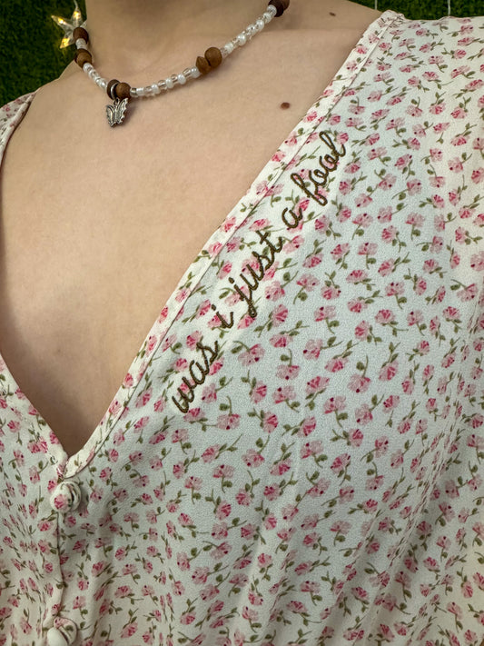 Silver Springs Floral Dress S