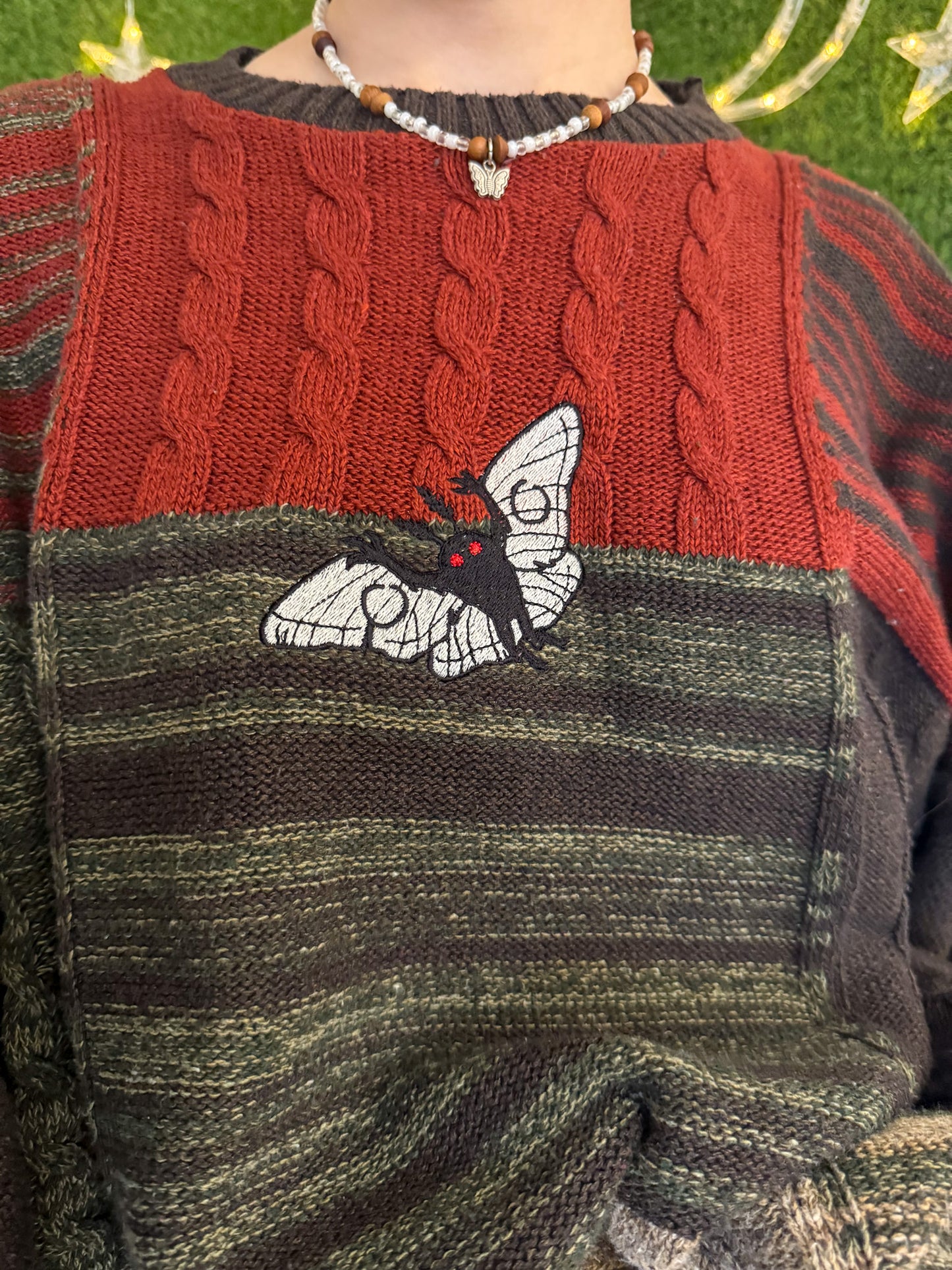 Mothman Funky Sweater 2XL