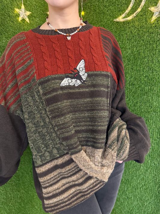 Mothman Funky Sweater 2XL