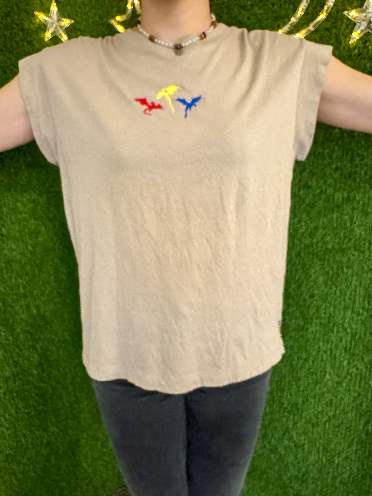 Little Dragons Khaki Shirt S