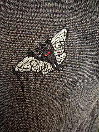 Mothman Charcoal Quarter Zip S