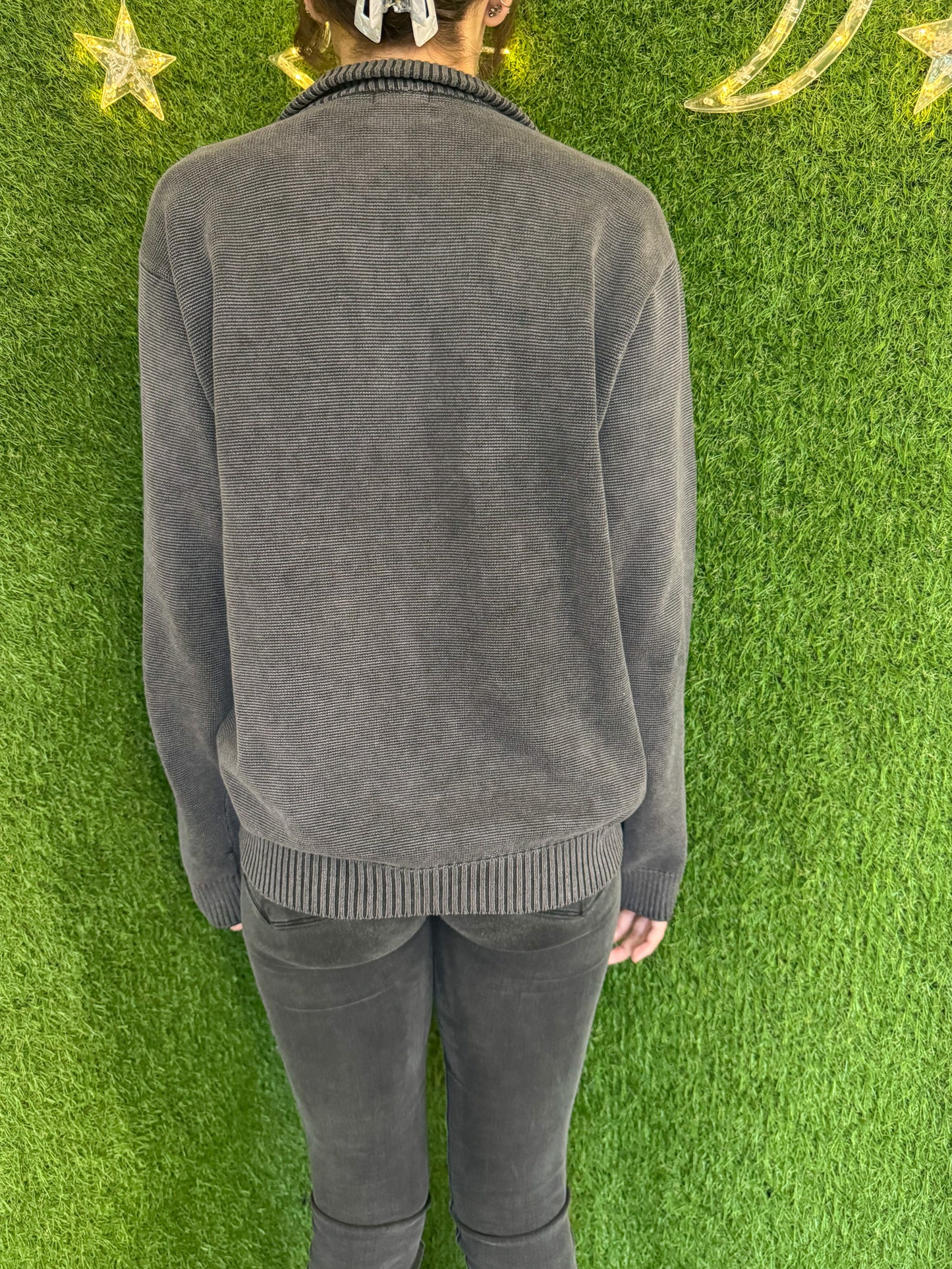 Mothman Charcoal Quarter Zip S