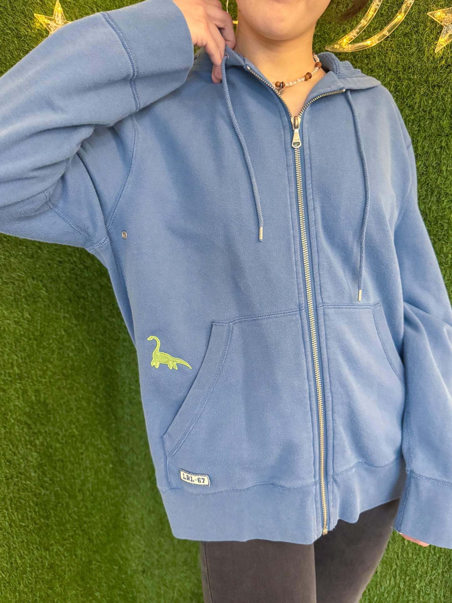 Nessie Sky Blue Hoodie L