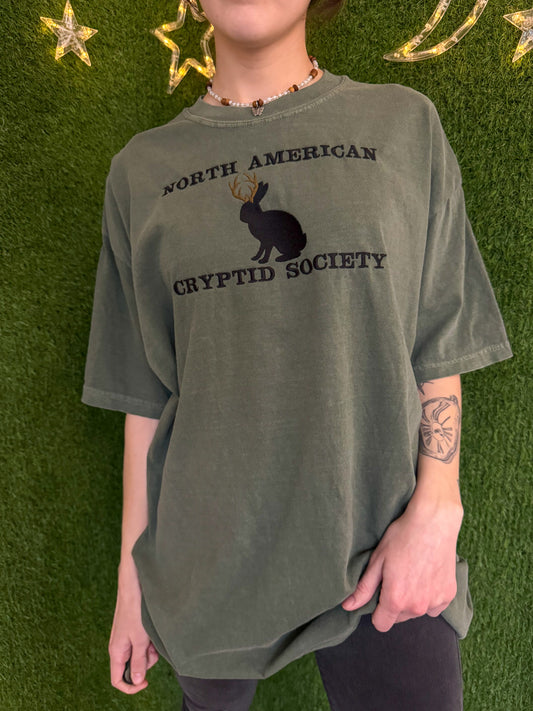 Jackalope Green T-Shirt XL