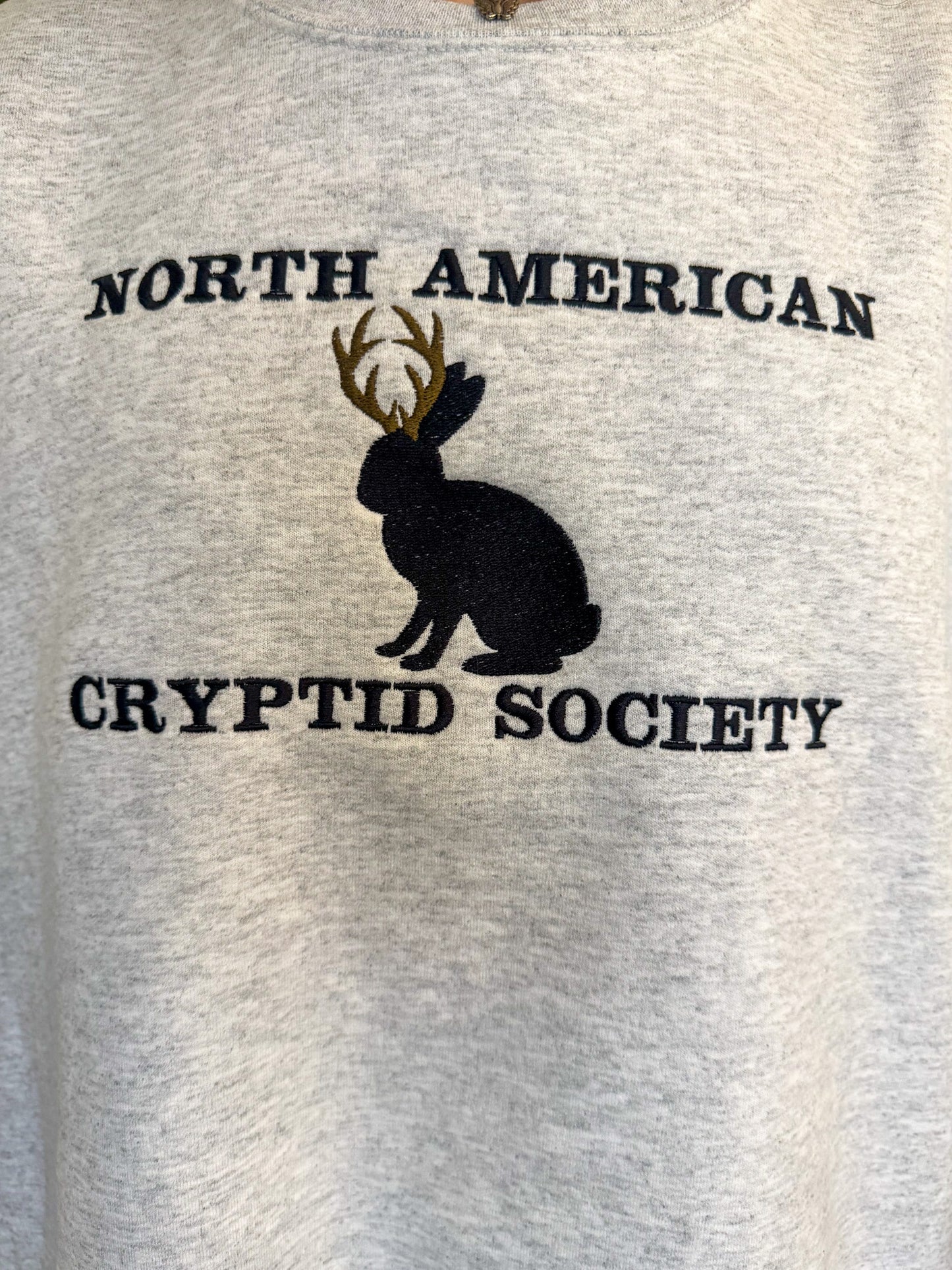 Jackalope Grey Crewneck 2XL