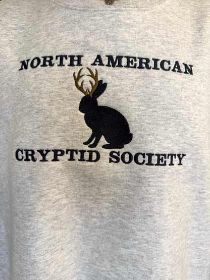Jackalope Grey Crewneck 2XL