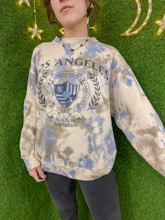 Slow Fashion Tie Dye Crewneck XS