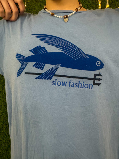 Slow Fashion Fish T-Shirt L