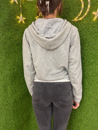 Be Kind Grey Zip Up Hoodie M