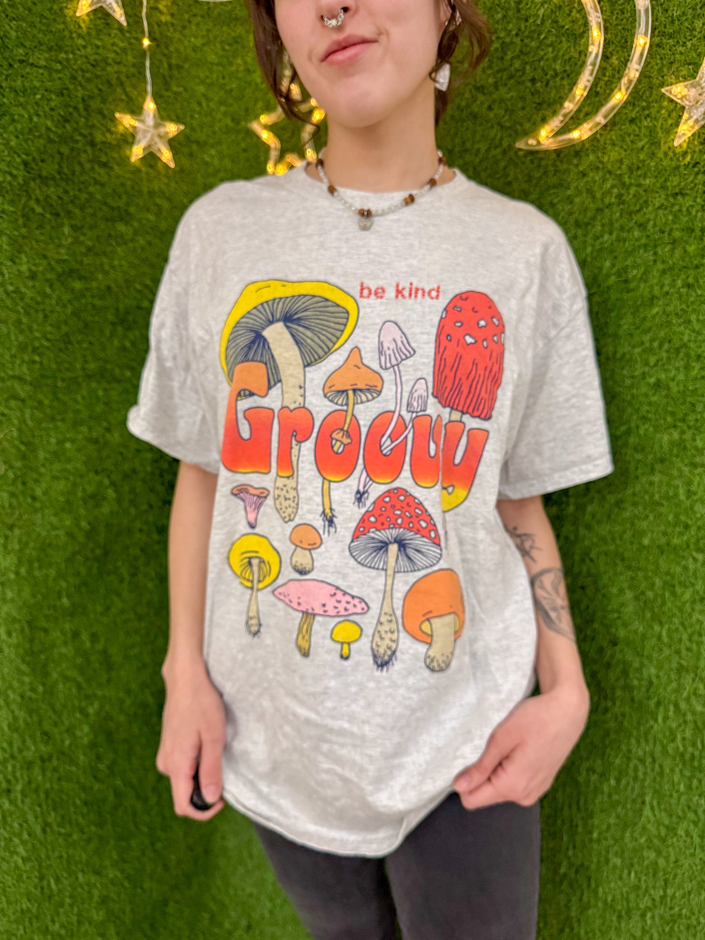 Be Kind Mushroom T-Shirt L