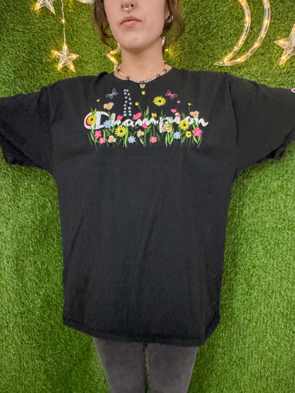 Floral Champion T-Shirt L