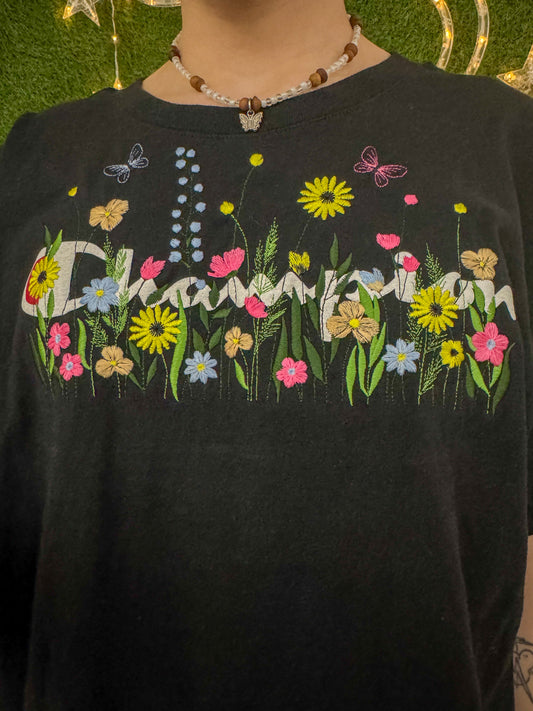Floral Champion T-Shirt L