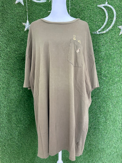 Wormy Brown Pocket T-Shirt 2XL
