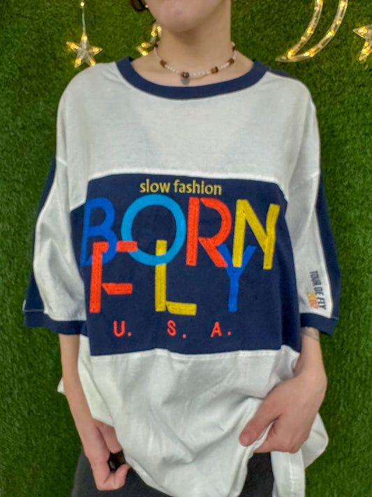 Slow Fashion Born Fly T-Shirt 4XL