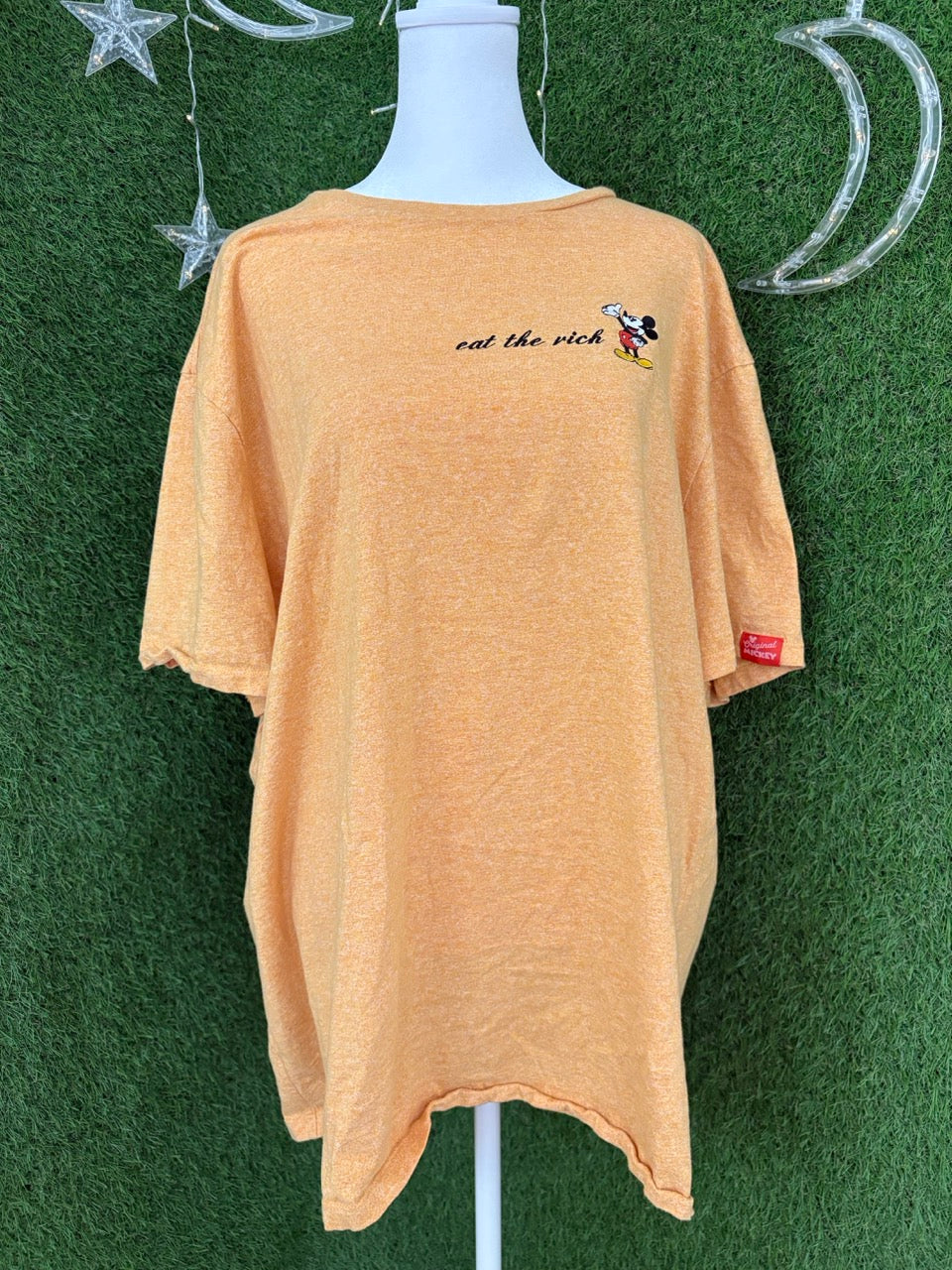 Eat the Rich Yellow T-Shirt XL
