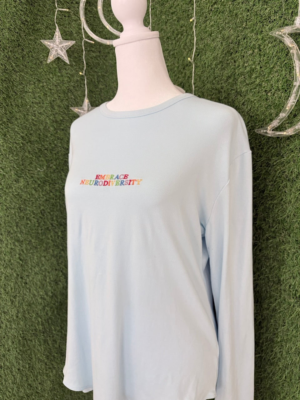 Embrace Neurodiversity Blue Bodysuit 2XL