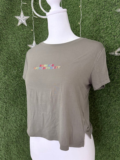 Embrace Neurodiversity Green Baby Tee S
