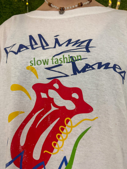 Slow Fashion Rolling Stones T-Shirt