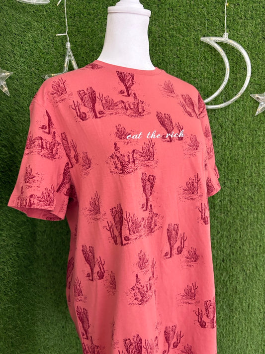 Eat the Rich Red T-Shirt M