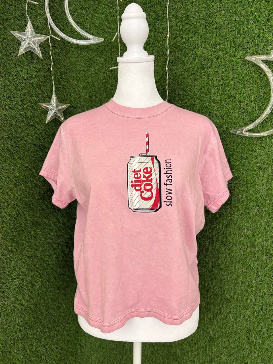 Slow Fashion Pink T-Shirt M