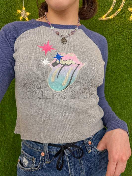 Rolling Stones Ribbed Long Sleeve XS