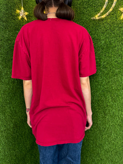 Red Hot Chili Peppers Sustainable Red T-Shirt XL