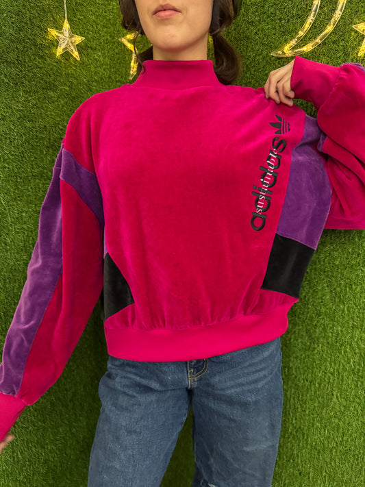 Adidas Sustainable Velvet Crewneck L