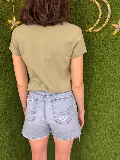 Green Rose T-Shirt S