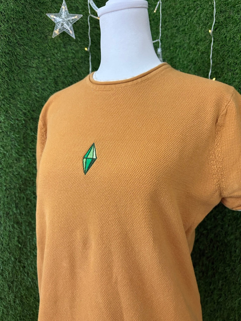 Sims Yellow/Brown Shirt S