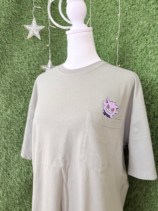 Gengar Green Pocket Tee L