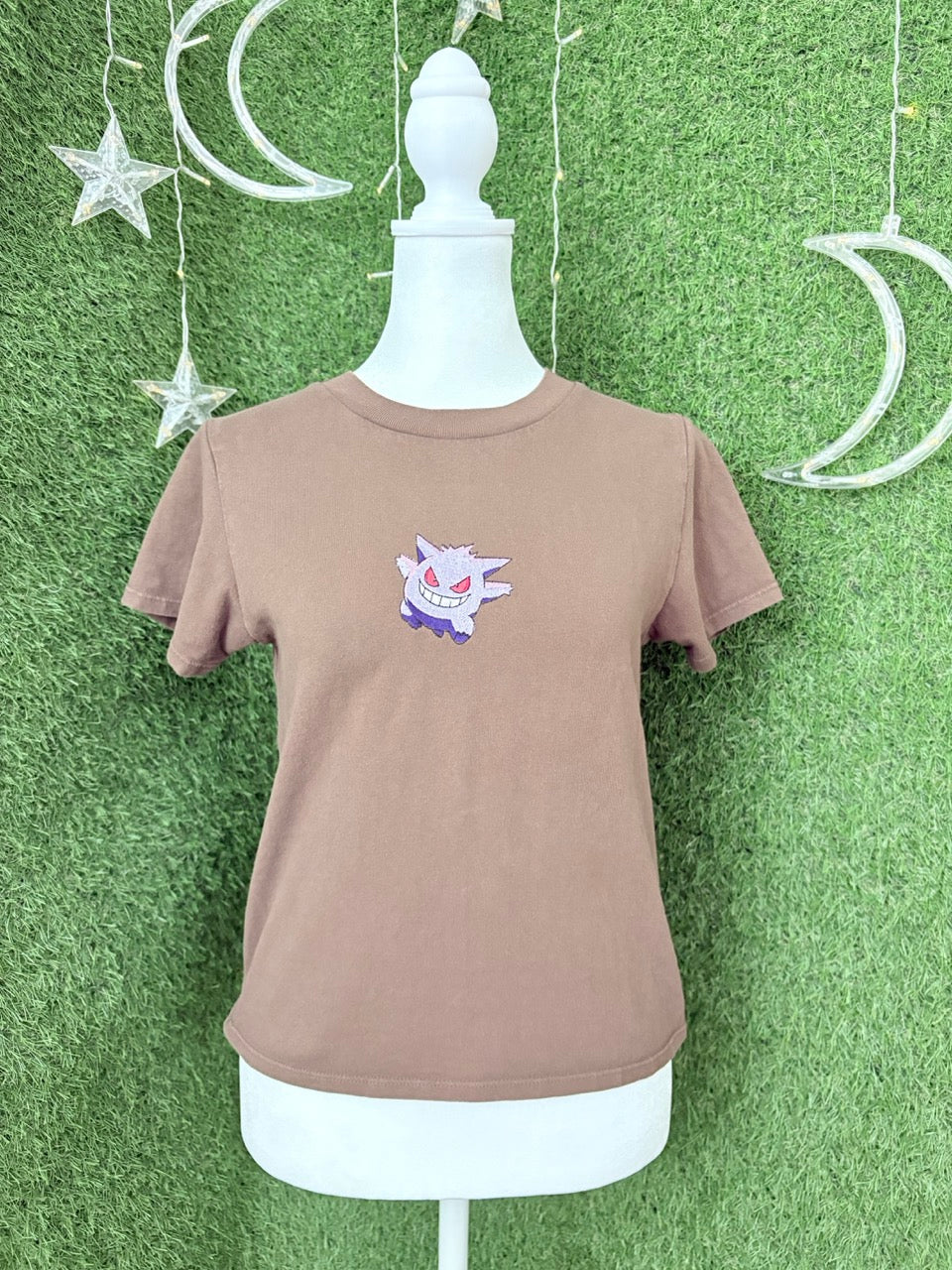 Gengar Brown Baby Tee S