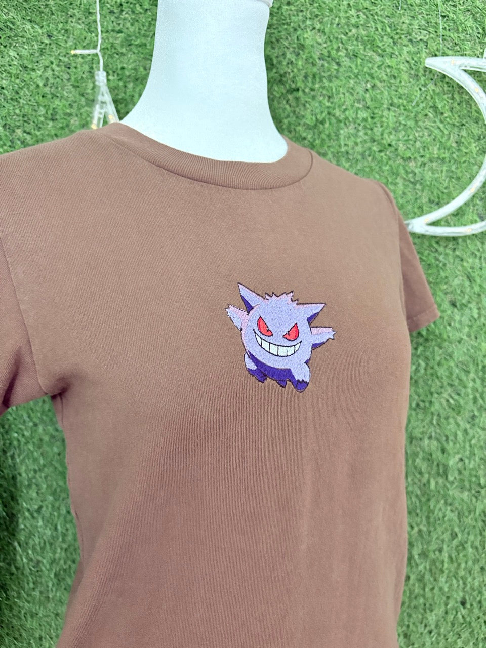 Gengar Brown Baby Tee S
