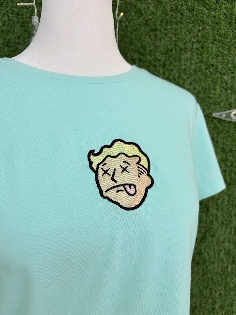 Fallout Blue Crop Top XL